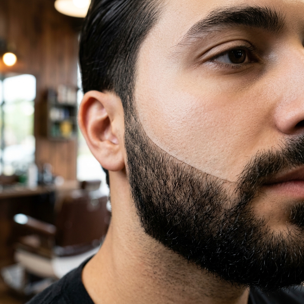 JAJA Laser Fade Baardlijn Contouring Resultaat Na Behandeling