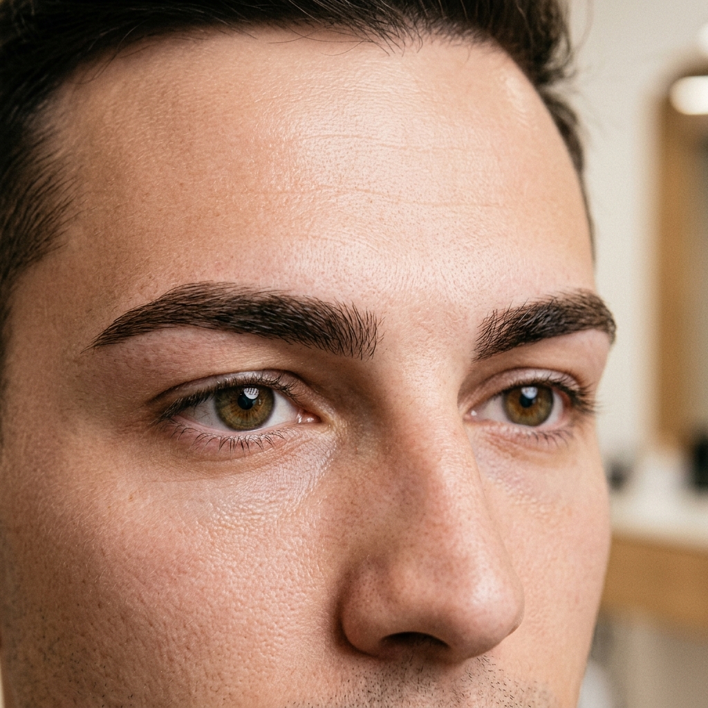 JAJA Laser Fade Tussen Wenkbrauwen Resultaat Na Behandeling